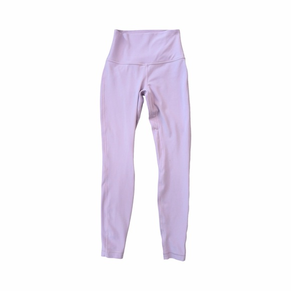 Lululemon Align Pink Peony Leggings Size 4 28” Length - Picture 3 of 8